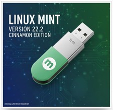 Bootfähiger USB-Stick mit Linux Mint 22.2 –Neues Betriebssystem für alte Laptops