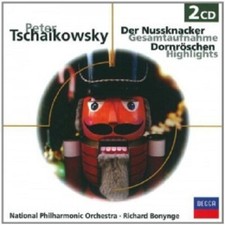 RICHARD BONYNGE/+ - TSCHAIKOWSKY-DER NUSSKNACKER (GA)/DORNRÖSCHEN (QS) 2 CD NEU