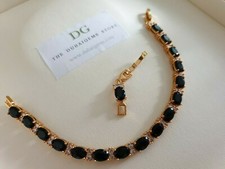 Tennisarmband Gelbgold-Finish