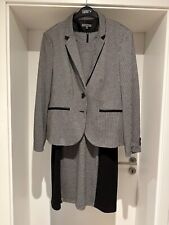 Montego Kleid Damen Kombi Kleid mit BlazerJacke Gr. 44 schwarz Pepita
