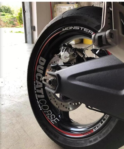 Ducati monster aufkleber - monster,