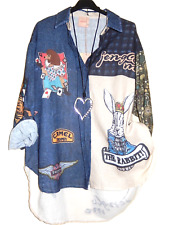 Ausgefallene Bluse 38-46