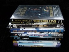 Elvis Presley Sammlung - Filme + Konzerte DVD - 9 Disc - Charro - The King Live