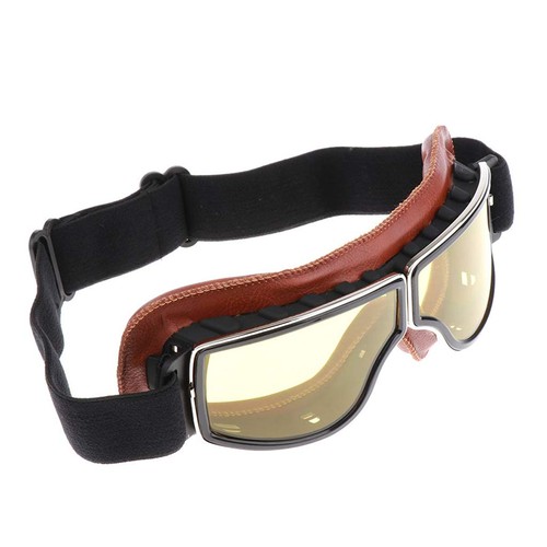 Retro motorradbrille - retro,