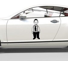 Autoaufkleber Ekel Alfred -