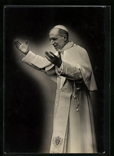Ansichtskarte portrait papst - portrait,