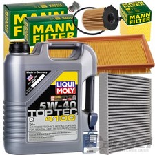 1x MANN FILTERSET+LIQUI MOLY