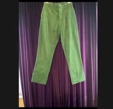 OMEN Thomas Ipunkt Designer Hose Grün Cord Herren Warm - Top! NP 599,-