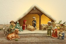 Goebel Weihnachtskrippe 11-tlg. Kpl. - Krippe -  Krippenstall - NEU - UVP 533,45