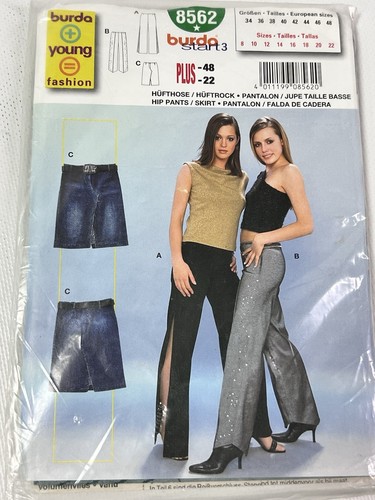 Burda 8562 schnittmuster - 8562,