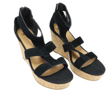 UGG Whitney Schuhe Damen EU 40 Keilabsatz Plateau Hohe Absätze Leder Riemen