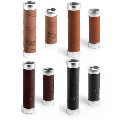 Brooks slender leather grips - brooks,