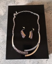 Damen Collier tri-color