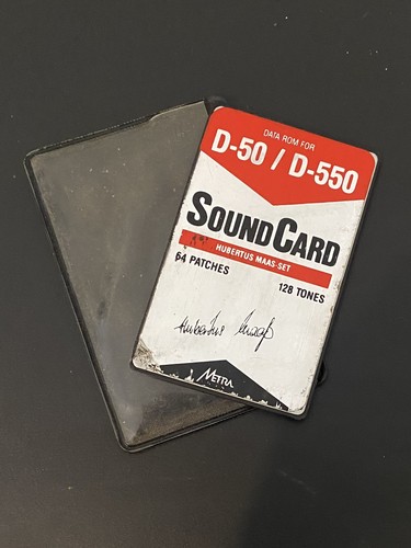 Roland d50 d550 soundkarte - d550,