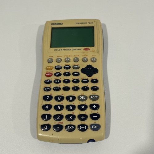 Casio cfx9850gb plus color - casio, plus-we