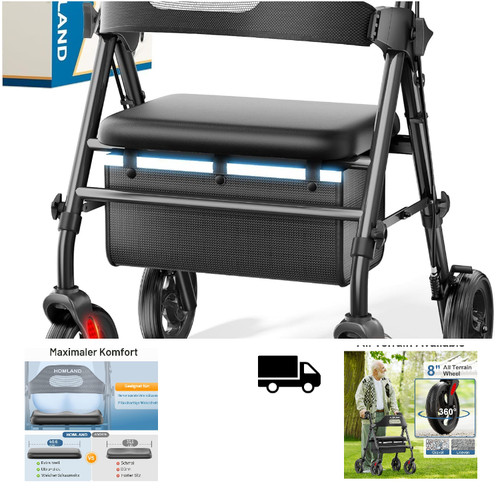 Rollator faltbar leicht 159 - , kg