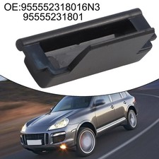 Schwarz ABS Auto Brillenetui