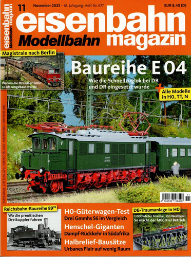 Eisenbahn modellbahn magazin - modellbahn,