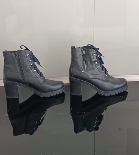 Moderne stiefelletten leder - moderne,
