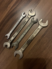 4x Doppelmaulschlüssel SW
