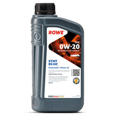 0W-20 ROWE HIGHTEC SYNT RS HC 1L Motorenöl API SM SN CF ACEA A5 B5 Hybrid 0W20