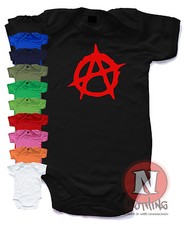 Anarchie Strampler Baby Anzug