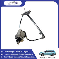 🇩🇪 MECHANISMUS + LINKER VORDERER FENSTERHEBERMOTOR ➤ PEUGEOT 307 SW