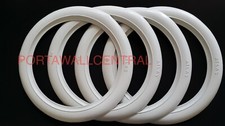 4x Weißwandringe