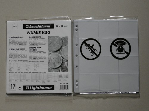 Leuchtturm hüllen numis k50 - 5,