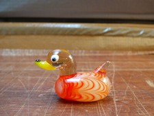 Miniatur Ente Glasfigur