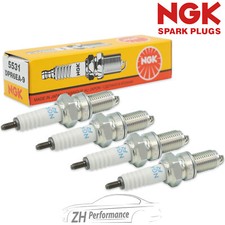 4x NGK 5531 DPR6EA-9 Zündkerze für Honda Kawasaki Mercury