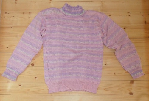 Pullover selbstgestrickt