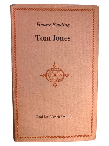 Henry fielding tom - fielding, jones