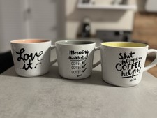 3x Mc Cafe Tassen Set 2016  Mc Donalds Tassen Becher Mc Cafe Kollektion Kaffee