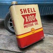 Shell Motor Oil Öldose 50er Jahre 2 Liter Deko Vespa Scooter Oldtimer Garage ?