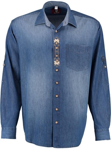 übergrößen jeanshemd mit - Übergrößen,