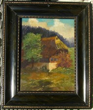 WILHELM WICKERTSHEIMER  LAHR  OFFENBURG SCHWARZWALD  KINZIGTÄLER HOF GEHÖFT ÖL