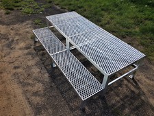 Stahltreppe Außen 1 Stufe mit