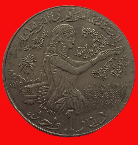 M257 tunesien 1 dinar - -,