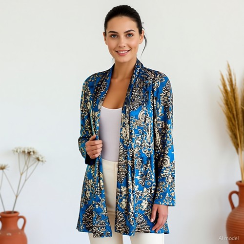 Vintage boho jacke - boho, gold