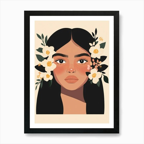 Mädchen mit blumen - mädchen, auf
