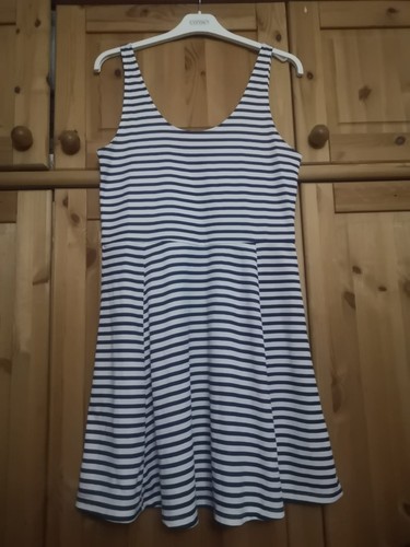 Sommerkleid maritim weiß - h&m,