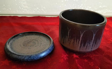 Dekorative Dose Steingut