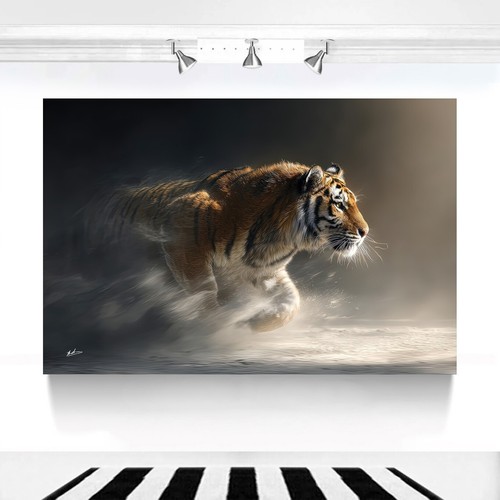 Xxl leinwand bild - xxl, tiger