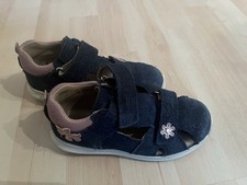 Superfit Sandalen 28 blau mit rosa Blumen süß Mädchen