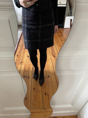 Black red white - white, plaid