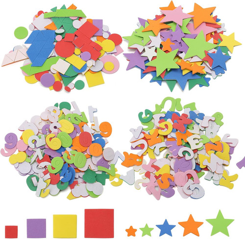 580 stück moosgummi - stück,
