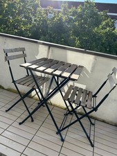 IKEA TÄRNÖ Outdoor-Set – Klappbarer Tisch + 2 Stühle + 2 Sitzkissen - 35 €