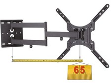 TV Wandhalterung Schwenkbar Neigbar 32 40 43 48 50 52 53 55 60 65 Zoll bis 45 kg