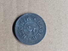 Kriegsmünze   5 Pfennig  Lager Geld 1917  Kleingeldersatzmarke - Lager  Minden